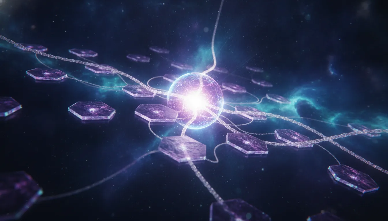 Several ad platforms wired into a central attribution hub