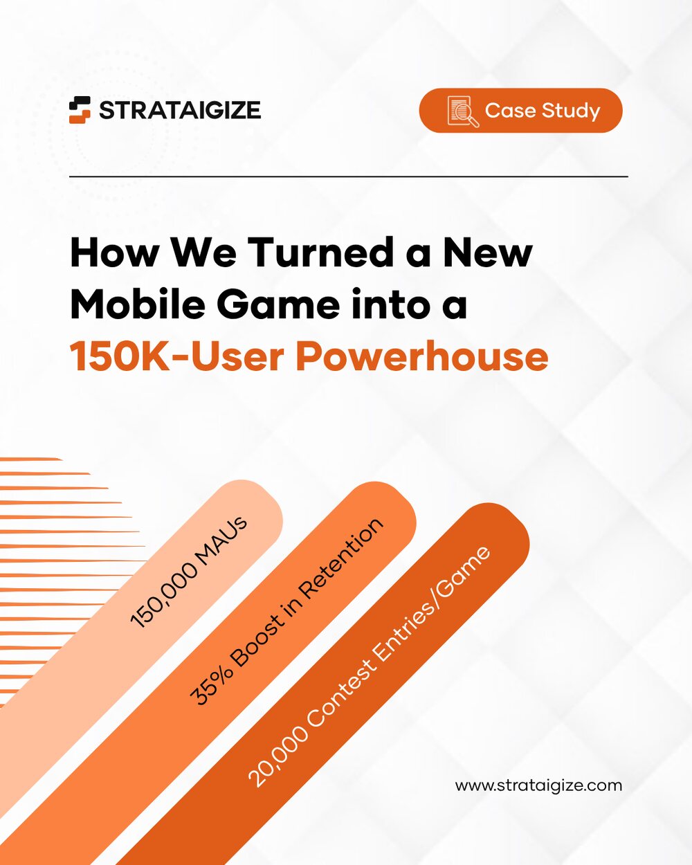 Mobile App Game case study, A Mobile Game Success Story Powered by Strataigize